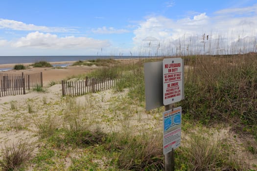 Caswell Beach, NC, USA - September 27, 2015
