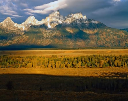 Autumn in Grand Teton, Wyoming