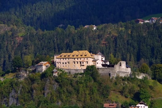 St. Lorenzen Sonnenburg in South Tyrol - St. Lorenzen castle Sonnenburg in Alto Adige