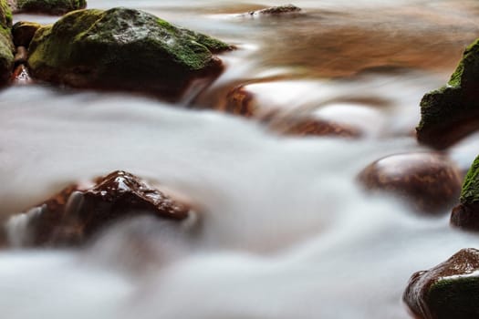 The Huangsi River bed with nice water in Taipei, Taiwan