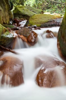 The Huangsi River bed with nice water in Taipei, Taiwan