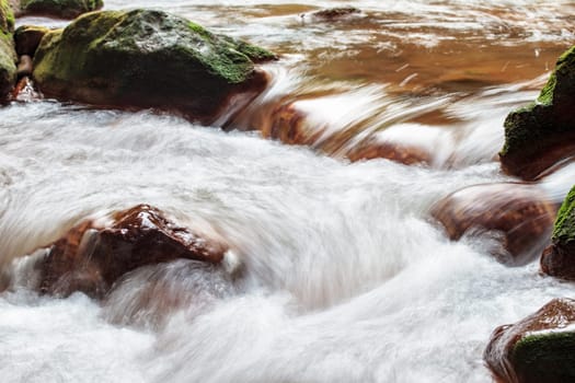 The Huangsi River bed with nice water in Taipei, Taiwan