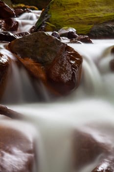 The Huangsi River bed with nice water in Taipei, Taiwan