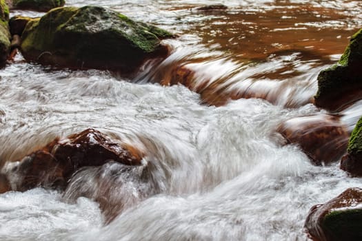 The Huangsi River bed with nice water in Taipei, Taiwan