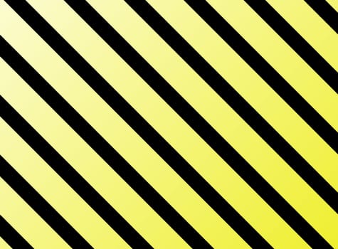 Background with diagonal stripes in black and yellow