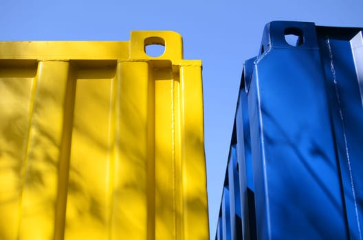Two containers