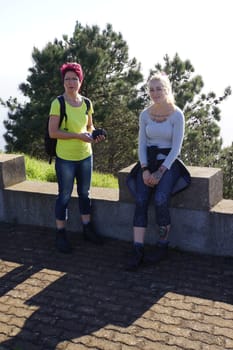 Hike on the Levada de Calheta from Prazeres to Raposeira,Madeira,Portugal
