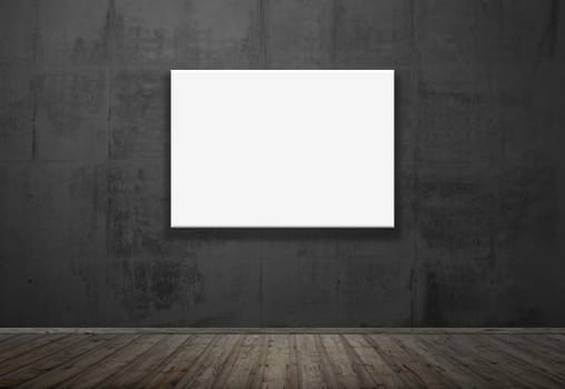Empty image on the wall
