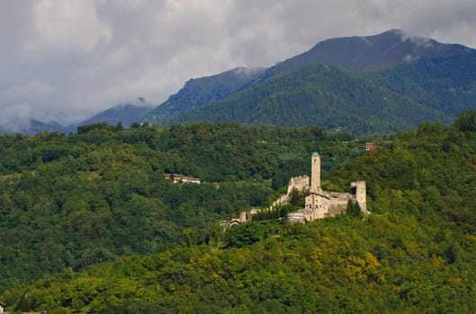 near Borgo Valsugana in Trentino,Castel Telvana - near Borgo Valsugana in Trentino,the Castel Telvana