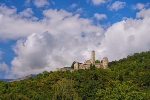near Borgo Valsugana in Trentino,Castel Telvana - near Borgo Valsugana in Trentino,the Castel Telvana