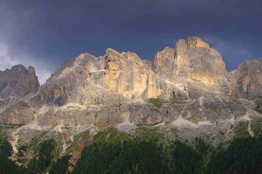 Rose Garden in the Dolomites - Rose Garden group in Dolomites,Alps