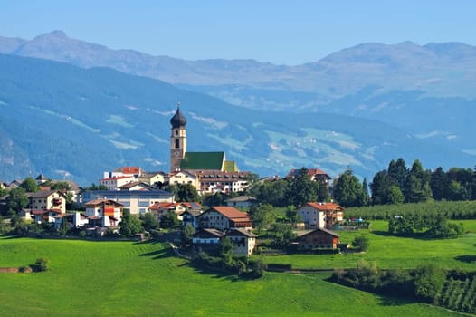 Voels am Schlern in the Dolomites - Voels am Schlern in italian Dolomites