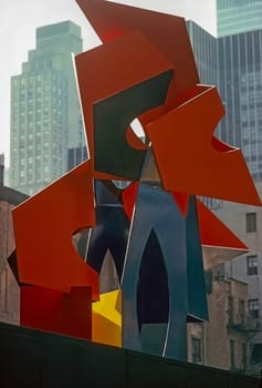 Modern Sculpture in Manhattan, New York