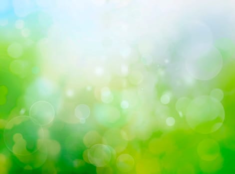 landscape light abstract bokeh
