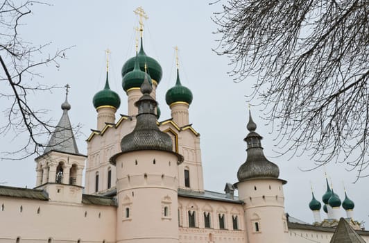 Rostov Kremlin in Rostov Velikiy, Russia.
