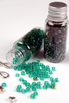 Glass beads turquoise