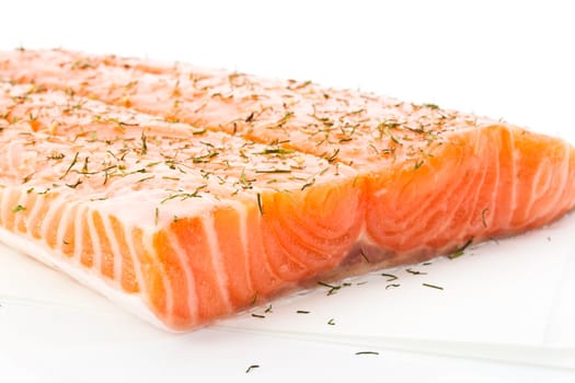 Salmon fillet