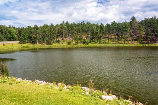 Stockade Lake in Custer State Park in South Dakota
