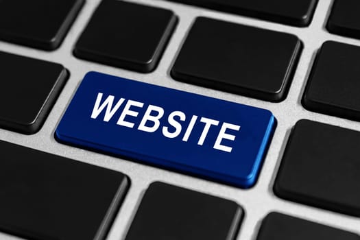 website, webpage button on keyboard, business concept
