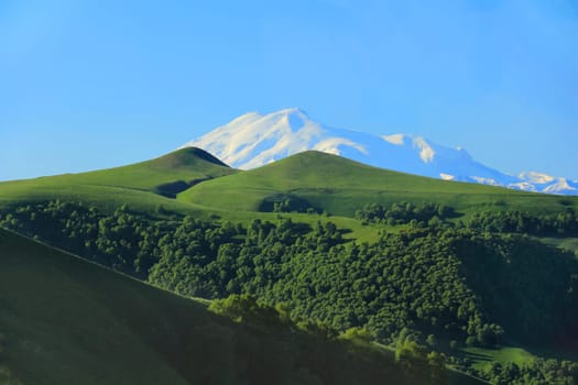 Image with highest top of Europe Elbrus