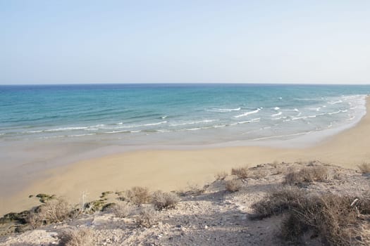 Fine sandy beach at Costa Calma