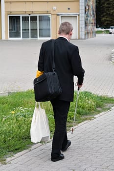 Blind man