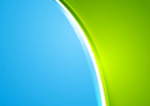 Abstract colorful waves vector backgrouns