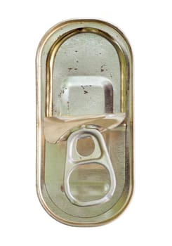 Image of the open empty can - empty tin can