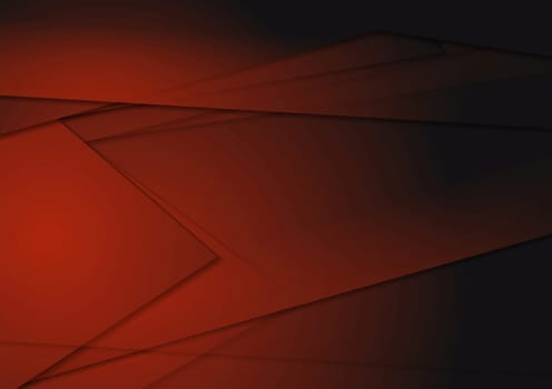 Dark abstract tech vector background