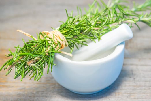 Naturopathic with medicinal plants,rosemary