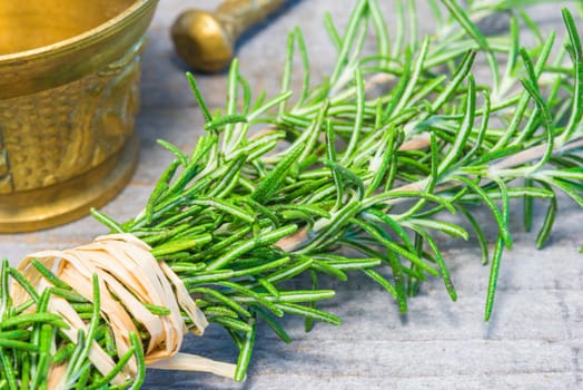 Naturopathic with medicinal plants,rosemary