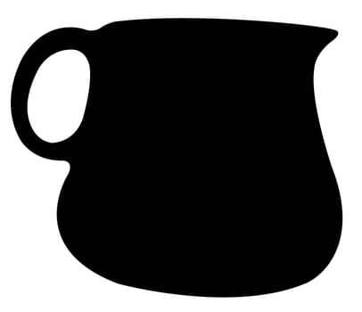 a pot silhouette