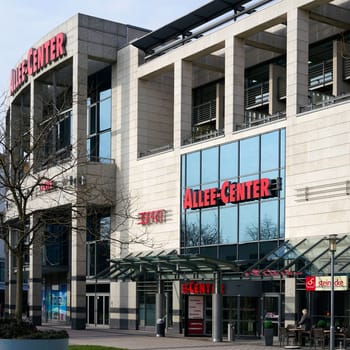 Allee-Center,a popular shopping centre in the city centre of Magdeburg
