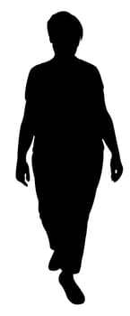 woman walking