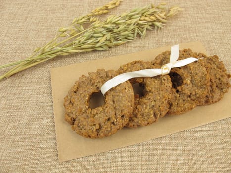 Oats Chocolate Cookie Kringel
