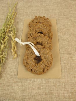 Oats Chocolate Cookie Kringel