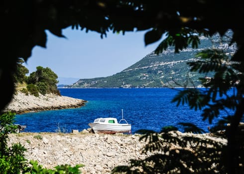 Arrival on Korcula