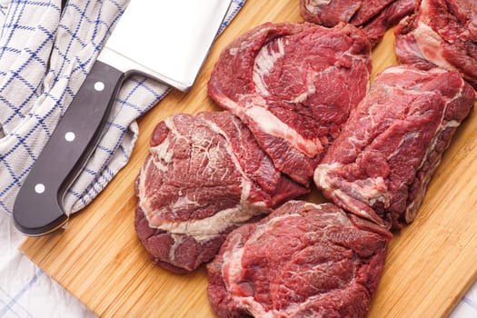 raw meat, delicious veal, Beef Cheeks - best meat for tasteful gourmet slow cooking