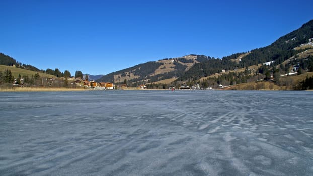 frozen lake