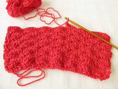 Crochet shell pattern