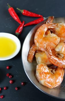 Shrimp pan
