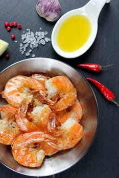 Shrimp pan