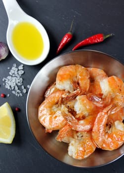 Shrimp pan