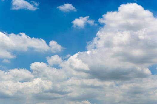background cloud in blue sky