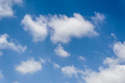 background cloud in blue sky
