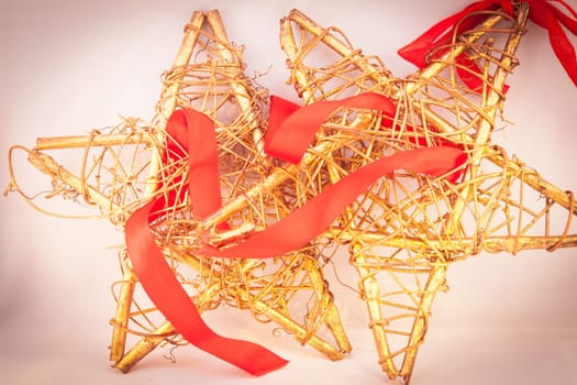 Wicker Christmas stars