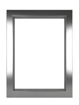 Modern frame. 3d illustration isolated on white background