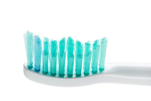 Electric Toothbrush isolated on a white background close up.