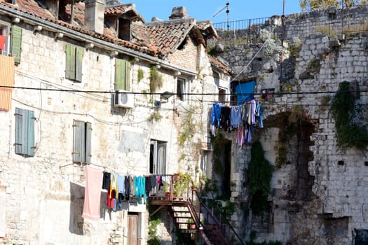 Courtyard in Southern Europe