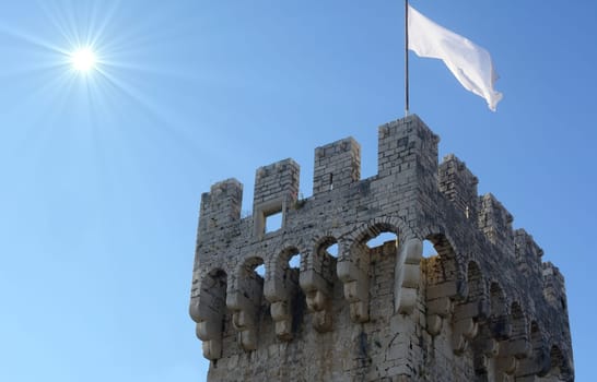 Castle in sunlight
